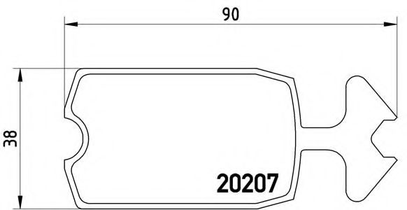 BREMBO P 61 002