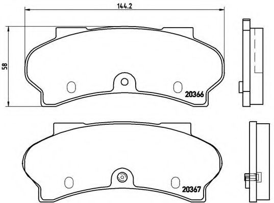 BREMBO P 61 011