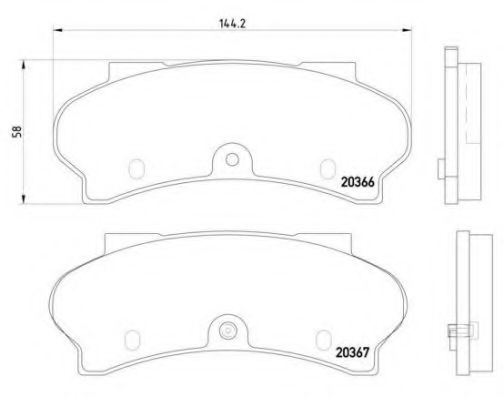 BREMBO P 61 033