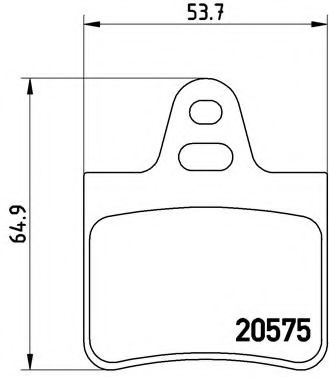 BREMBO P 61 062