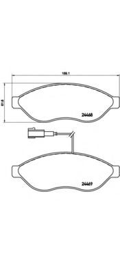 BREMBO P 61 092