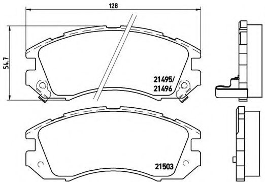 BREMBO P 78 004