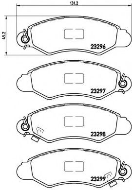 BREMBO P 78 012