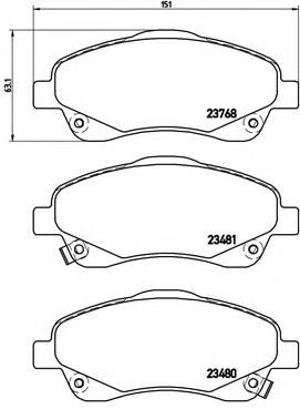 BREMBO P 83 046