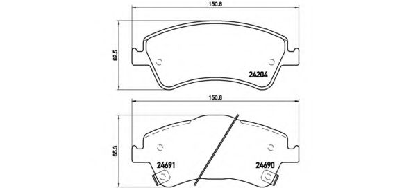 BREMBO P 83 081