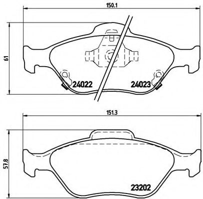 BREMBO P 83 085