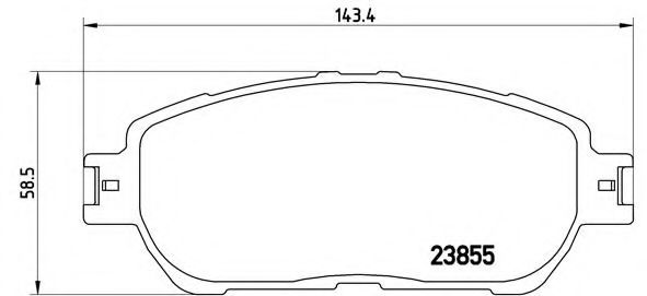 BREMBO P 83 105