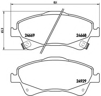 BREMBO P 83 109