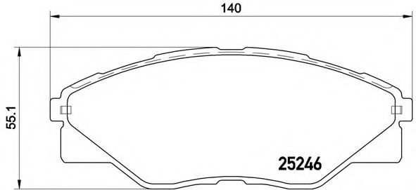 BREMBO P 83 137