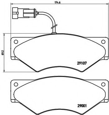 BREMBO P A6 018