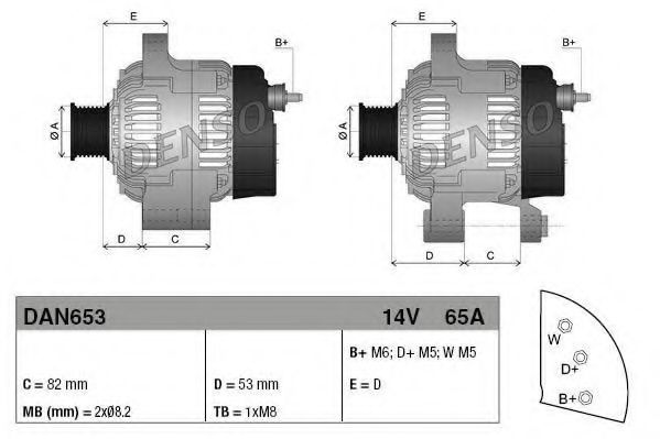 DENSO DAN653