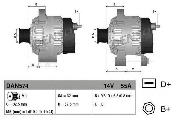 DENSO DAN574