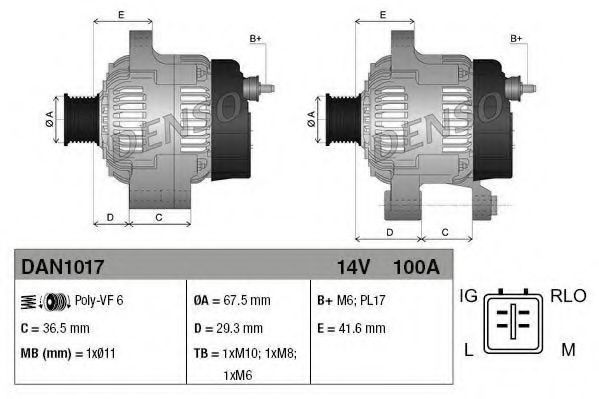 DENSO DAN1017