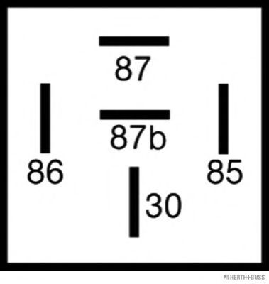 Реле, рабочий ток HERTH+BUSS ELPARTS 75613116 Реле, рабочий ток HERTH+BUSS ELPARTS 75613116