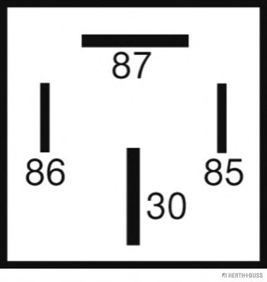 Реле, рабочий ток HERTH+BUSS ELPARTS 75613143 Реле, рабочий ток HERTH+BUSS ELPARTS 75613143