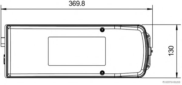 Задний фонарь; Задний фонарь HERTH+BUSS ELPARTS 83840677 Задний фонарь; Задний фонарь HERTH+BUSS ELPARTS 83840677