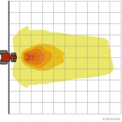 Фара рабочего освещения HERTH+BUSS ELPARTS 80690182 Фара рабочего освещения HERTH+BUSS ELPARTS 80690182