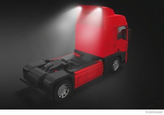 Фара рабочего освещения HERTH+BUSS ELPARTS 80690182 Фара рабочего освещения HERTH+BUSS ELPARTS 80690182