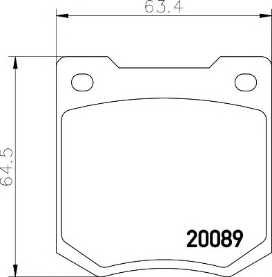 MINTEX MGB535