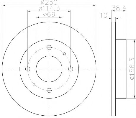 MINTEX MDC2376