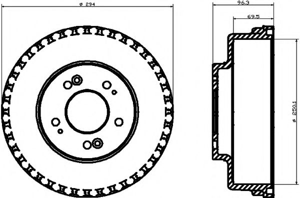 MINTEX MBD283