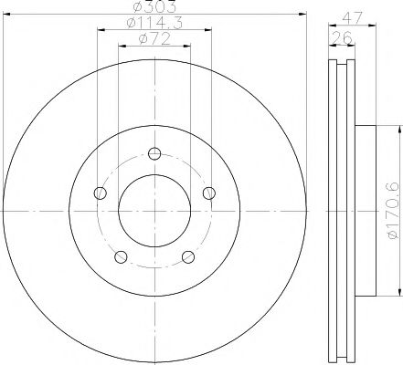 MINTEX MDC2114