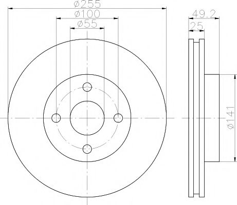 MINTEX MDC2560