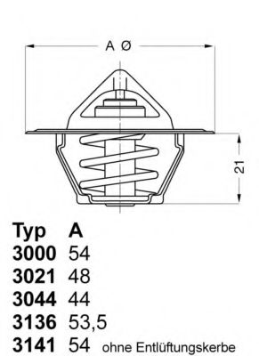 WAHLER 3021.92D50