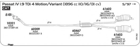 AKS DASIS SGVW262