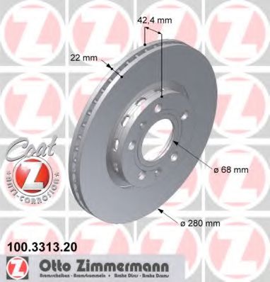 ZIMMERMANN 100.3313.20