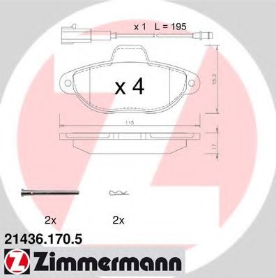 ZIMMERMANN 21436.170.5