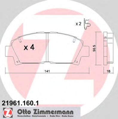 ZIMMERMANN 21961.160.1