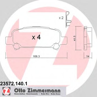 ZIMMERMANN 23572.140.1