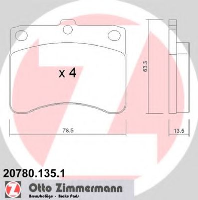 ZIMMERMANN 20780.135.1