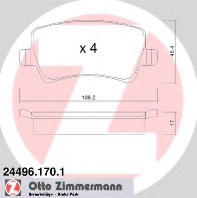 ZIMMERMANN 24496.170.1