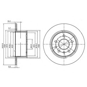 DELPHI BG2870