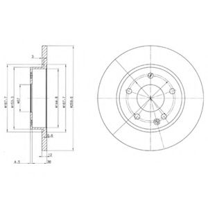 DELPHI BG3394