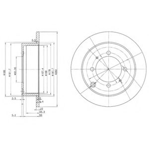 DELPHI BG3400