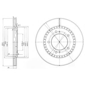 DELPHI BG3821