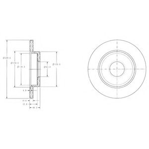 DELPHI BG3673C