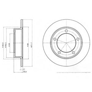 DELPHI BG2208