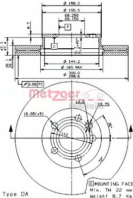 METZGER 25071 V