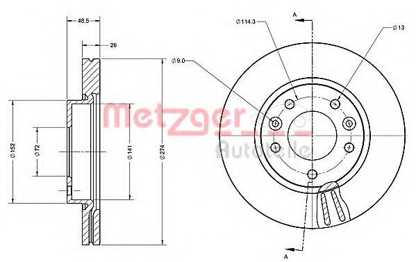 METZGER 6110466