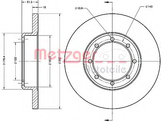 METZGER 6110686 METZGER 6110686
