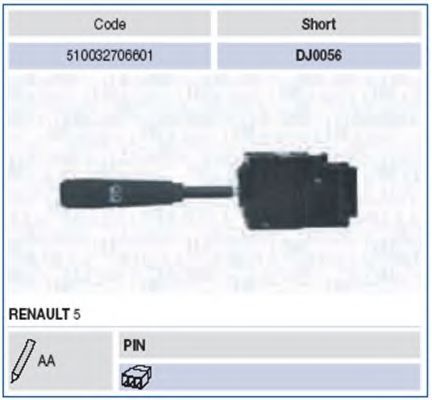 MAGNETI MARELLI 510032706601