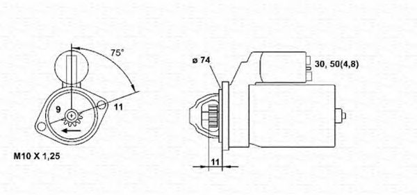 MAGNETI MARELLI 943241051010