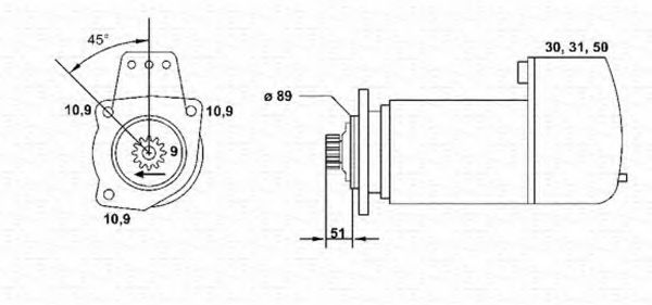 MAGNETI MARELLI 943252045010