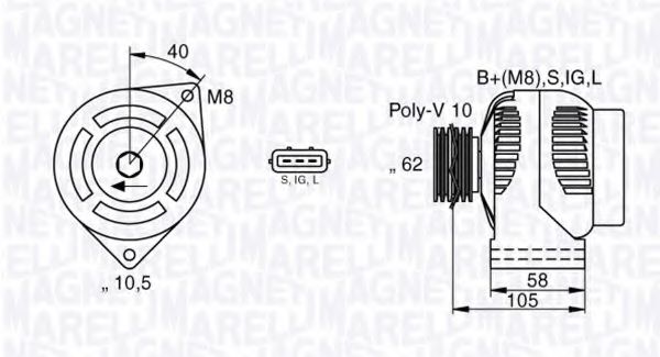 MAGNETI MARELLI 063535255000