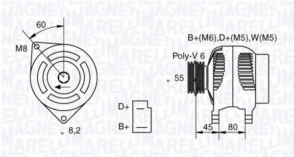 MAGNETI MARELLI 063321042010