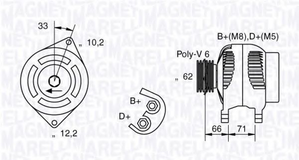 MAGNETI MARELLI 063321332010